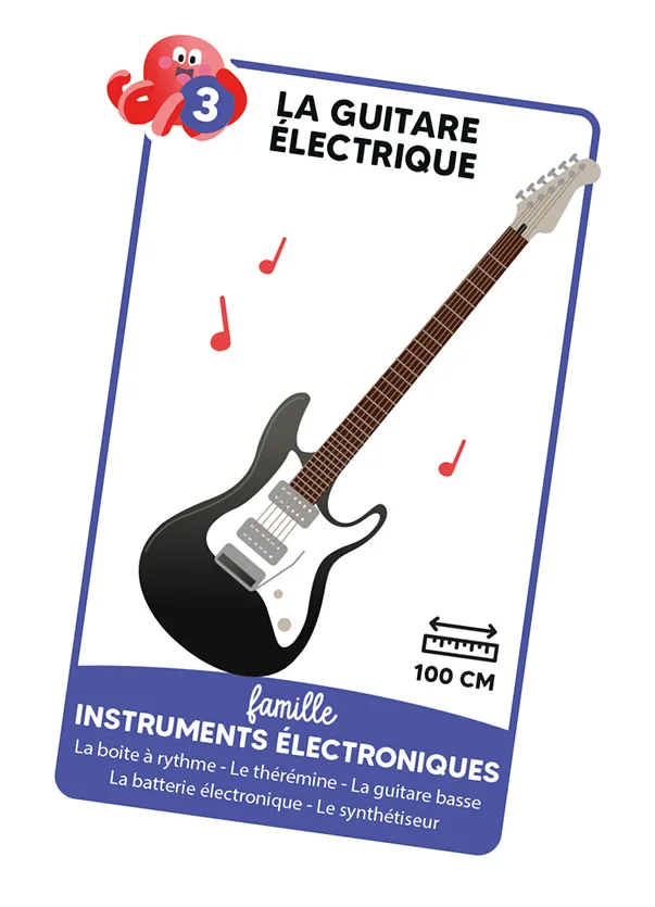 Carte du jeu des 7 familles Solfy